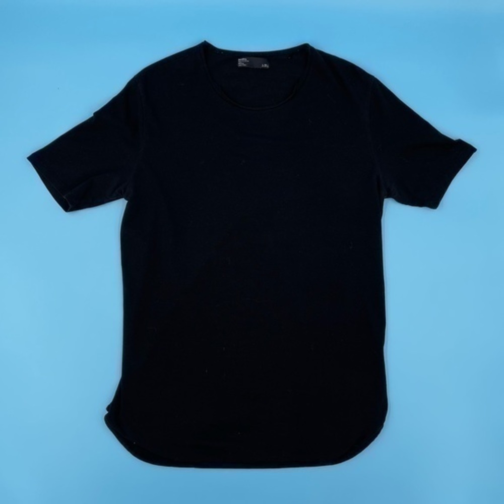 Classic Black T-Shirt By Bershka